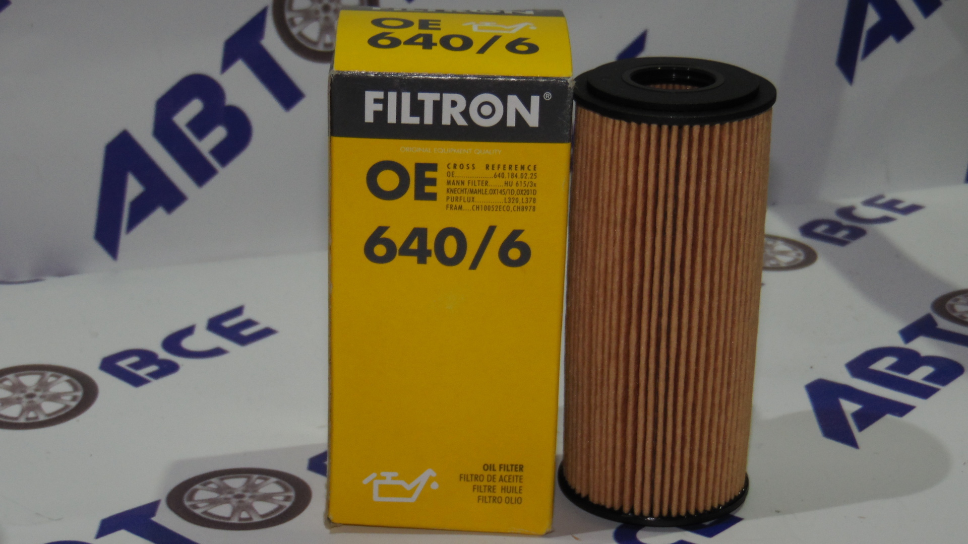 Фильтр масла OE6406 FILTRON